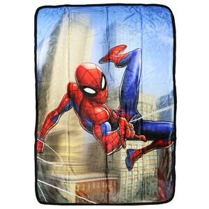 Marvel Spider-Man Blanket Web-Slinger Double-Sided 50" x 70" Blanket
